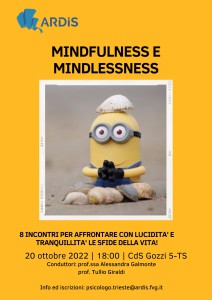 MINDFULNESS e MINDLESSNESS